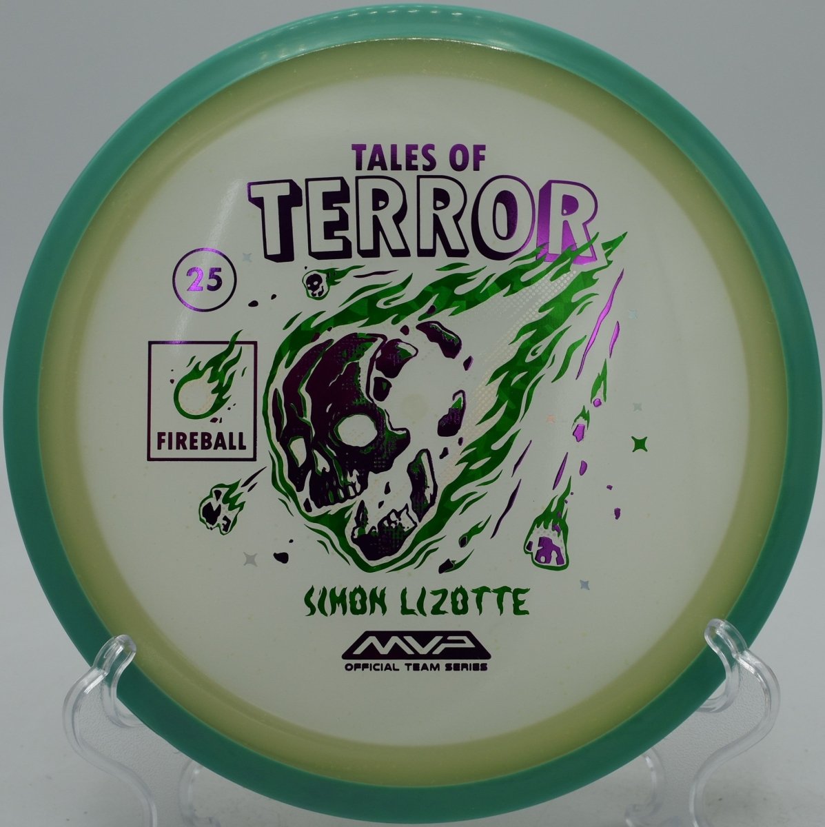 Particle Eclipse Fireball disc in Seattle for forehand throws with overstable flight and glow plastic nationwide shipping