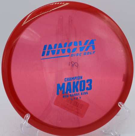 Innova Champion Mako3 floating toward the basket in Boulder, Colorado—built for pure flight and clean releases.

