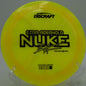 Nuke standing up from hyzer and carving a long turnover line at Northwood Black.

