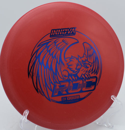 Durable DX Roc disc in use for accurate anhyzers at Federal Way, WA disc golf course, the best mid-range disc ever made. Available nationwide.