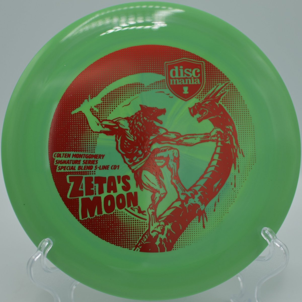 Zeta's Moon Colten Montgomery Signature Series CD1 for Charlotte disc golfers nationwide delivery