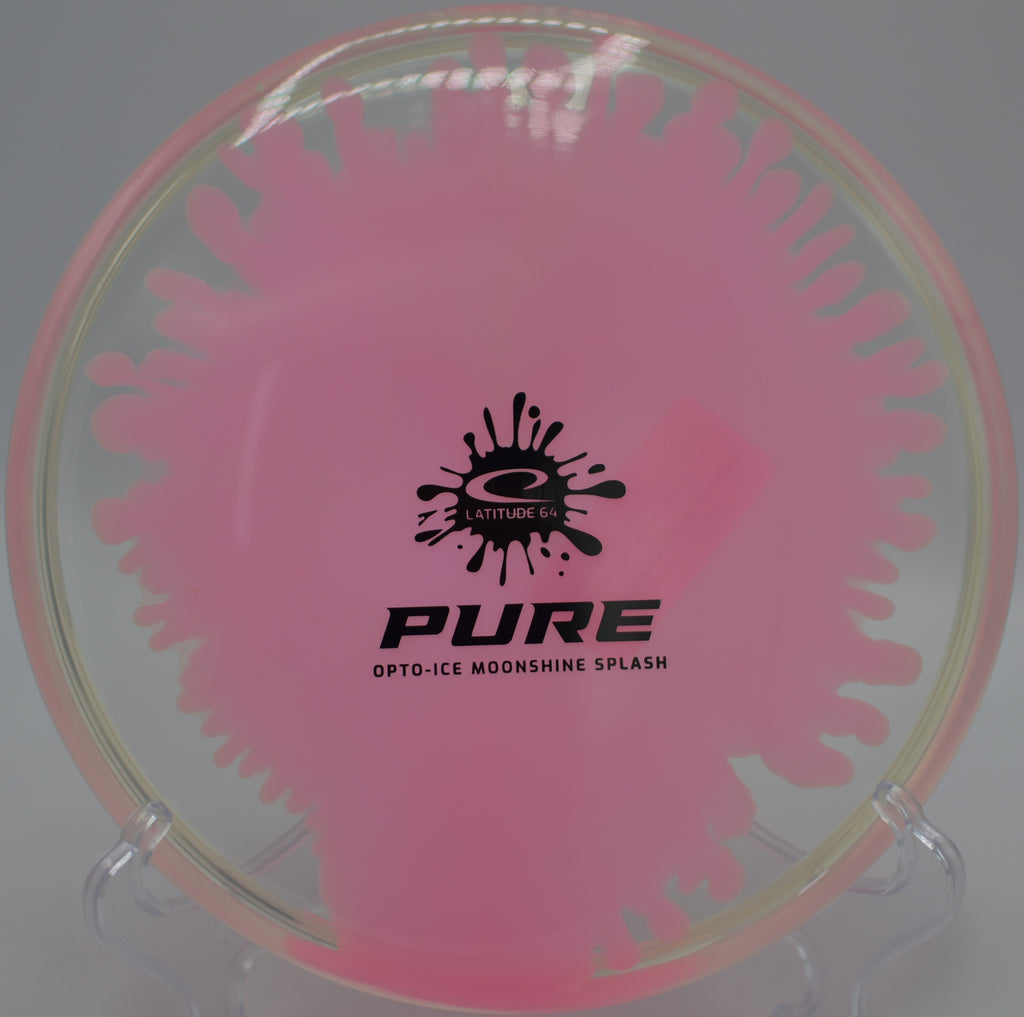 Pure putter smooth release flying laser line at Hornets Nest Disc Golf Course, NC