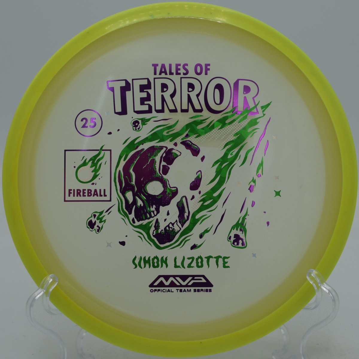 Particle Eclipse Fireball disc in Michigan for headwind throws with overstable flight and glow plastic nationwide shipping