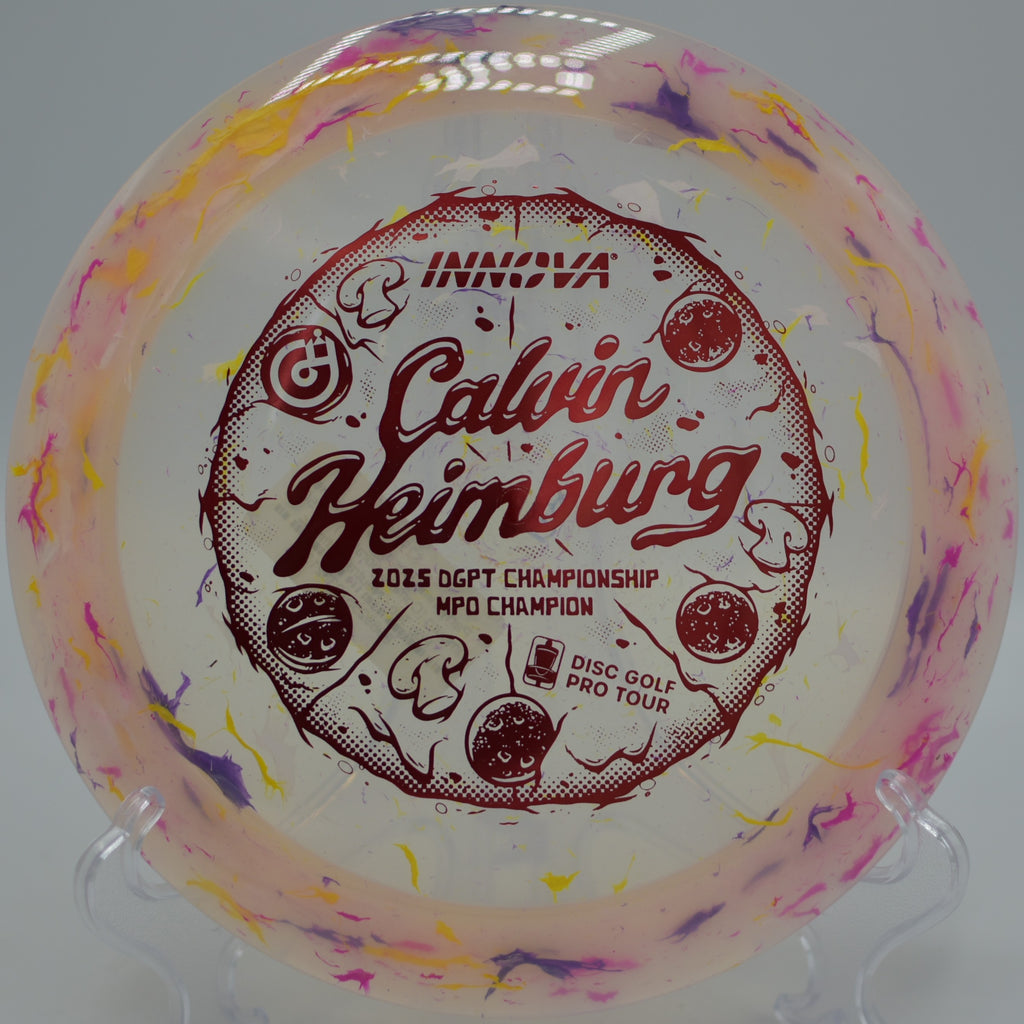 Party Time Destroyer booming forehand flex drive at Maple Hill Disc Golf Course, Leicester MA