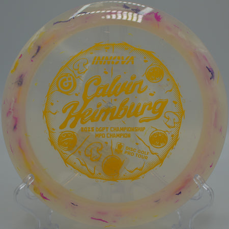 Party Time Destroyer streaking down wide open fairway at Harmony Bends, Columbia MO