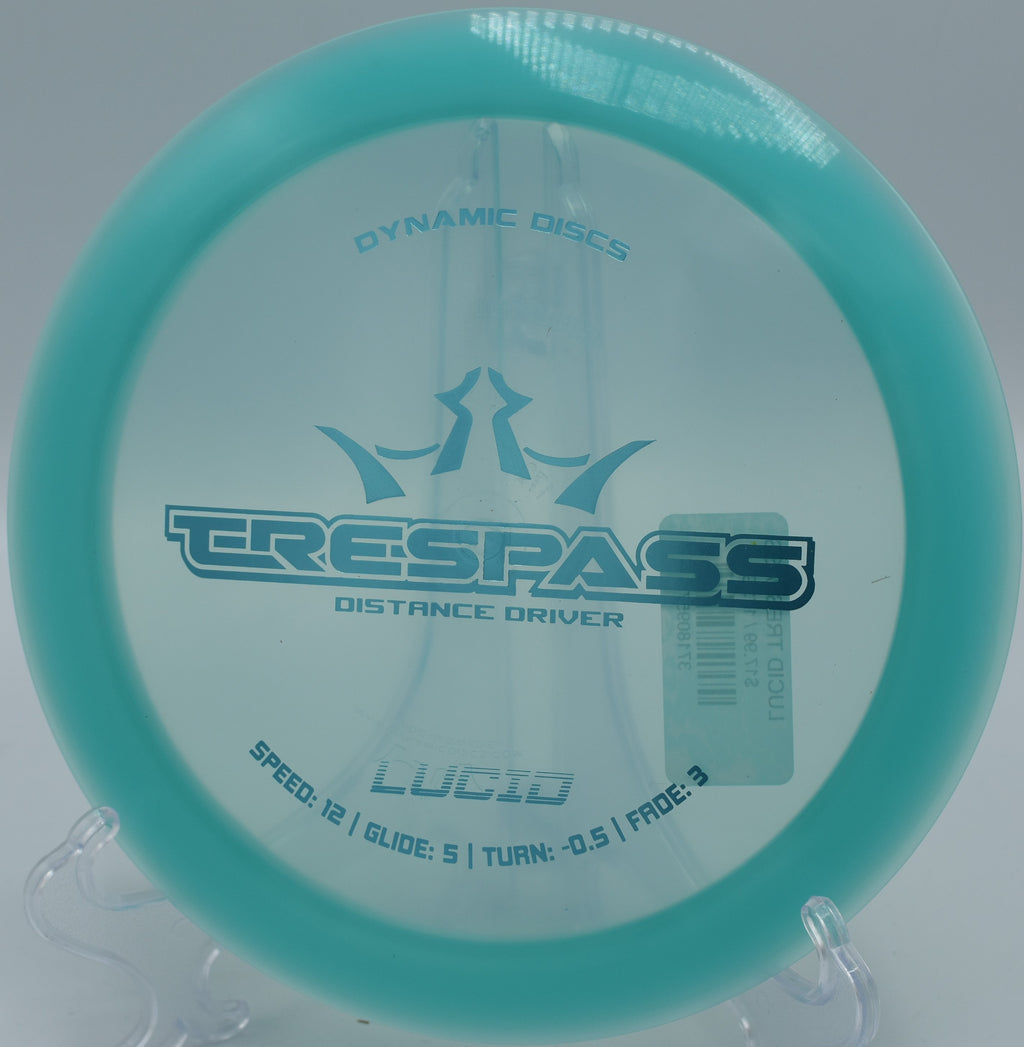 Lucid Trespass – Max distance driver for power throws at The Sinks Disc Golf Course in Tennessee.

