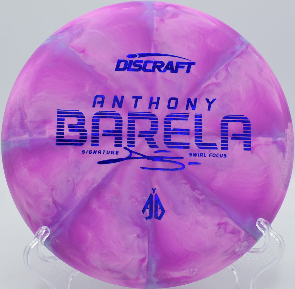 Discraft CT Swirl Focus clean release putt at DeLaveaga DGC in Santa Cruz, California