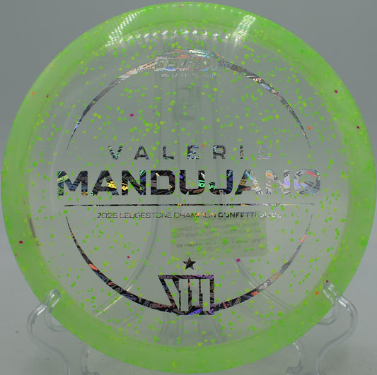 Z Confetti Glide fairway driver hyzer flip at Maple Hill Disc Golf Course in Leicester, Massachusetts