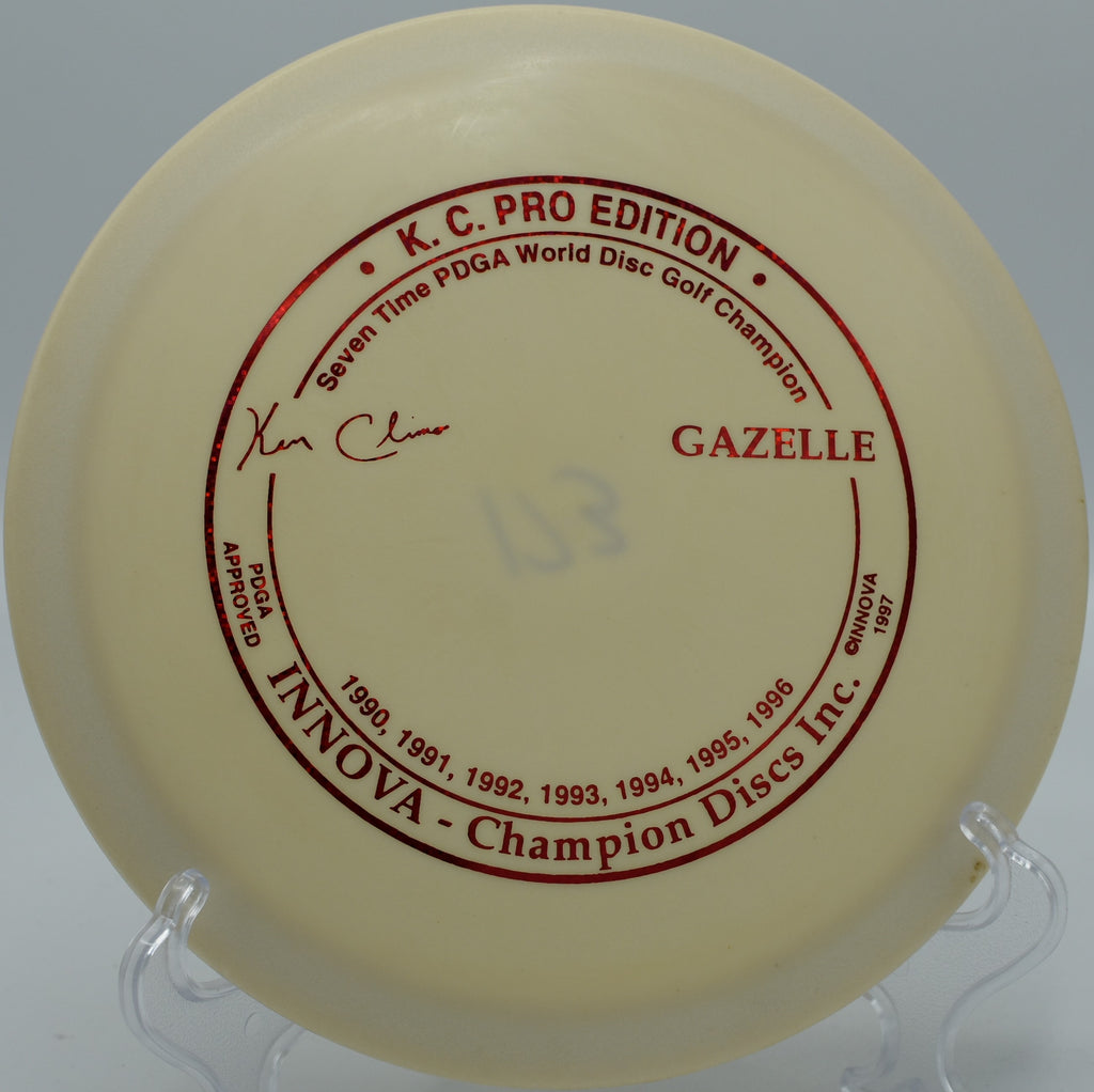 KC Pro Gazelle landing with pinpoint accuracy on Hole 3 at The Rez Disc Golf Course, Brandon, Mississippi.