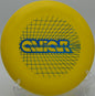 Innova Big Bead Aviar landing softly on the green at Hole 14 at Idlewild Disc Golf Course, Burlington, Kentucky.