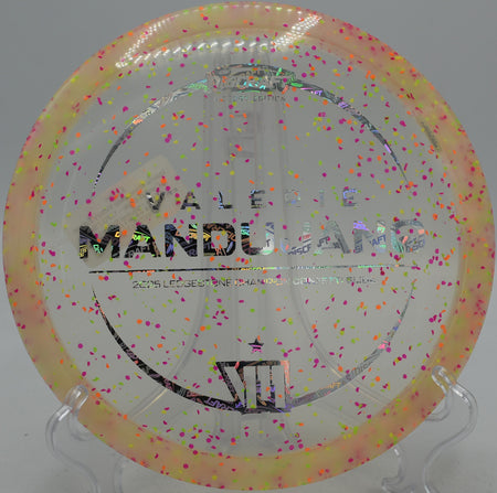 Confetti Z Glide understable driver gliding straight at DeLaveaga Disc Golf Course in Santa Cruz, California