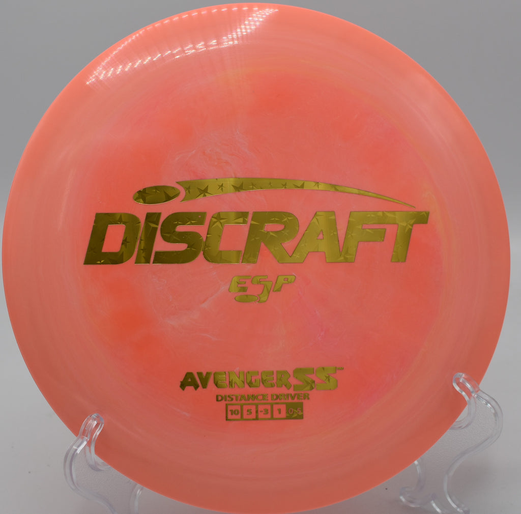 Discraft ESP Avenger SS – Great for shaping wide fairway lines at Harmon Hills in Tennessee.

