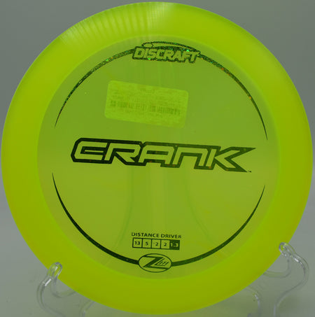 Discraft Z Lite Crank – Lightweight high-speed driver built for max distance at Maple Hill Disc Golf Course in Massachusetts.

