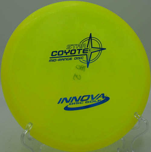 Gentle hyzer throws with the Innova Coyote at Harmon Hills Disc Golf Course in Fall Branch, Tennessee.

