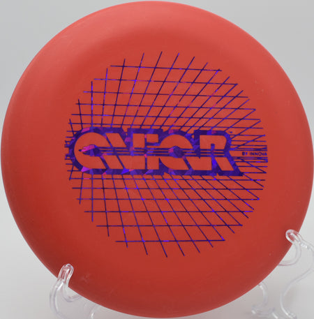 Innova Microbead Aviar gliding toward the chains on Hole 8 at Whistlers Bend Disc Golf Course, Roseburg, Oregon.