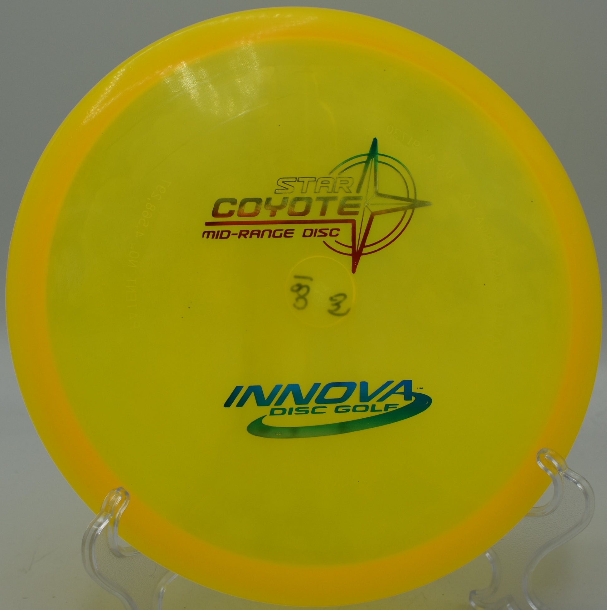 Neutral midrange flight using the Coyote at Winthrop Gold Disc Golf Course in Rock Hill, South Carolina.

