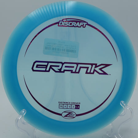 Z Lite Crank – Glidey, understable distance driver perfect for open fairways at Harmon Hills in Tennessee.

