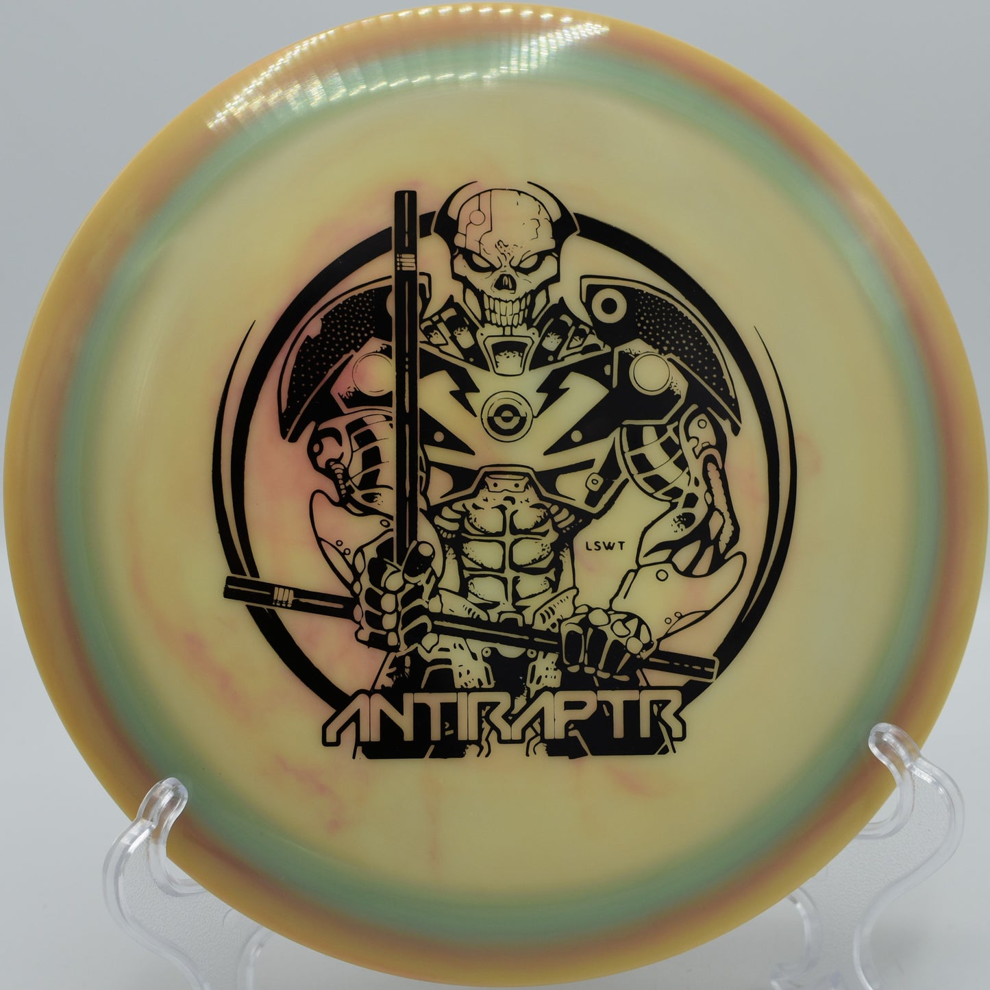 SWIRLY S-LINE CD3 (LES WHITE ANTIRAPTOR STAMP) (INNOVA MADE)