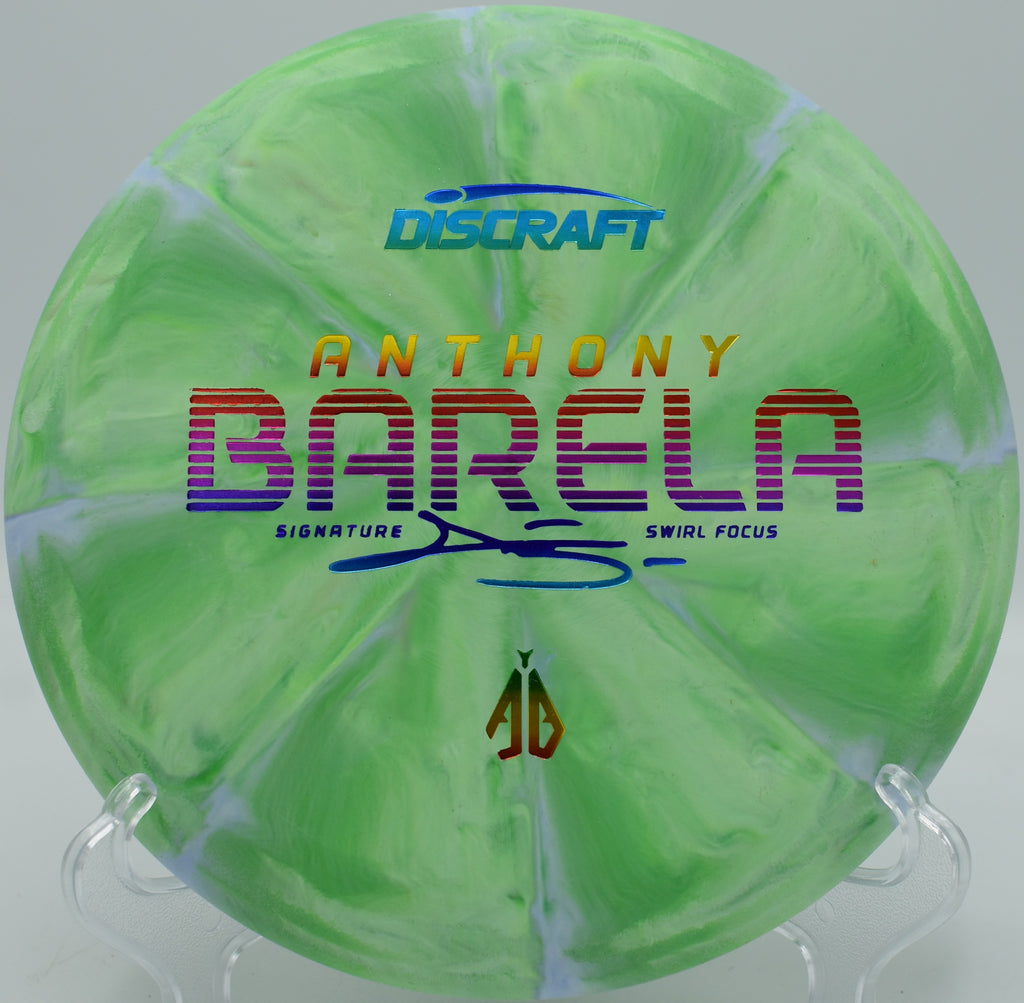 Discraft CT Swirl Focus low spin putt at Rotary Park in Huntington, West Virginia