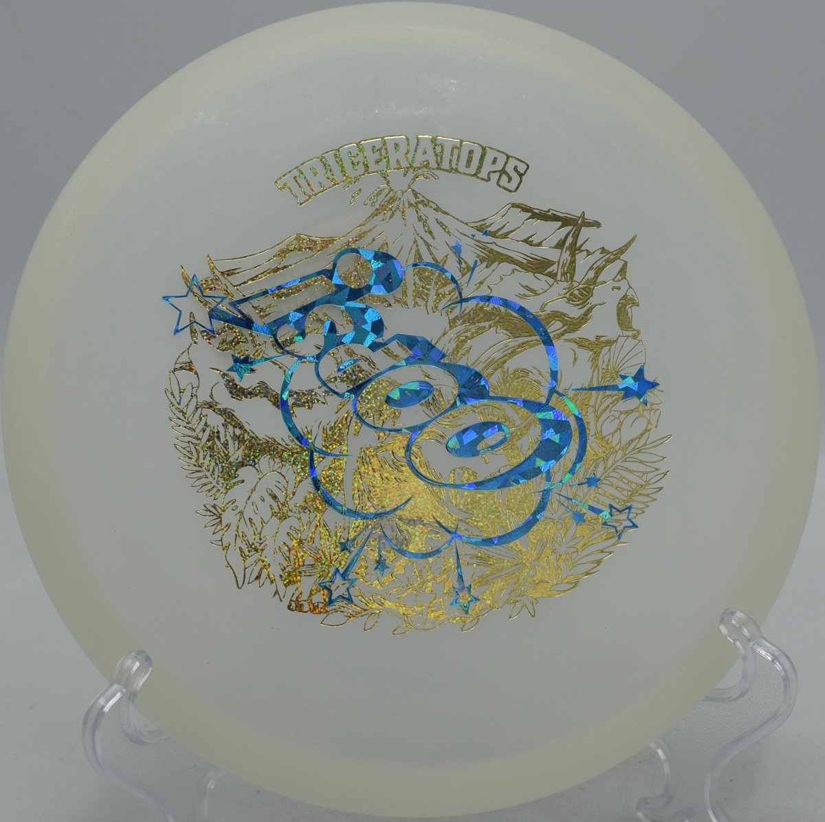 DDino Discs Eggshell Glow Stegosaurus (Misprint) lightweight driver in Washington with nationwide shipping