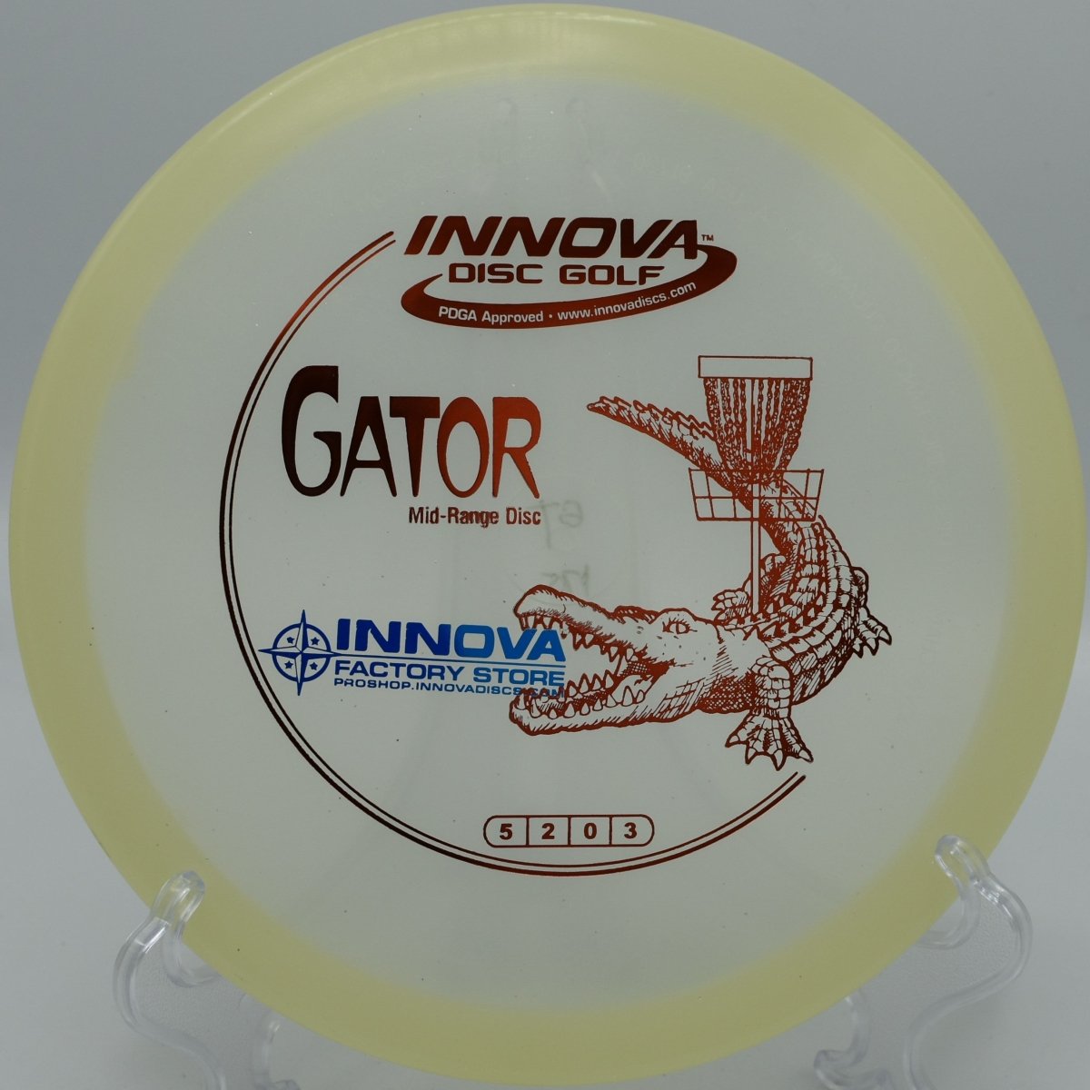 Factory Store Glow Champion Gator - Flexline Discs - 13897801346013