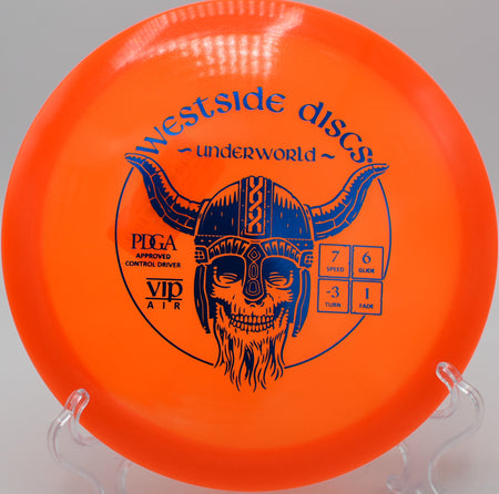 Shaping long turnovers with a VIP Air Underworld at Fairmont Park Disc Golf Course in Salt Lake City, Utah.

