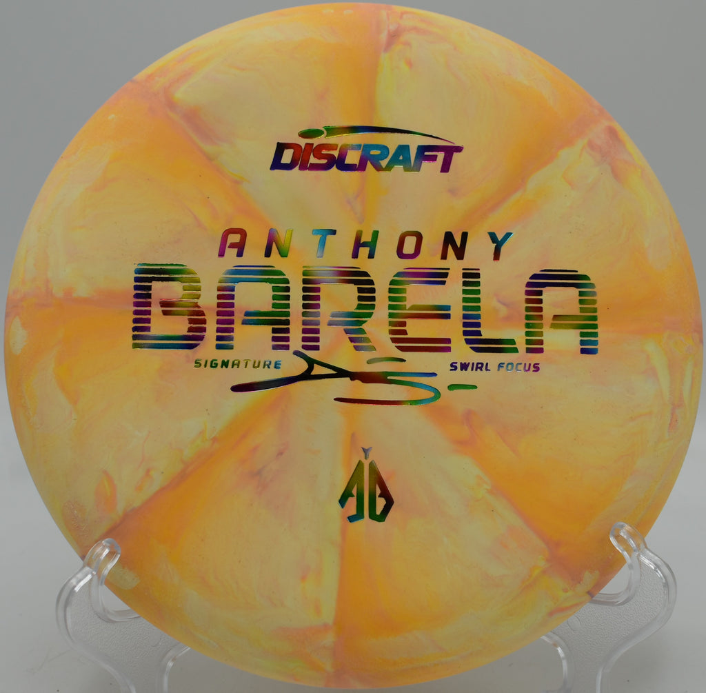 Discraft CT Swirl Focus smooth approach at Rosedale Park in Kansas City, Kansas