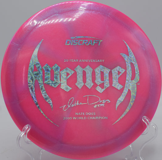 Discraft Z Colorshift Avenger spike hyzer at Maple Hill in Leicester, Massachusetts