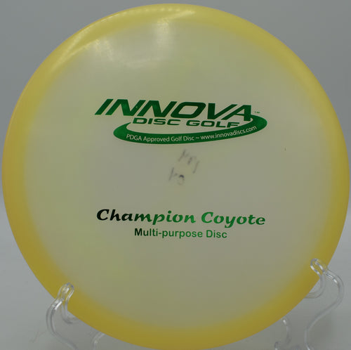 Reliable glidey flights using the Coyote at Farragut State Park Disc Golf Course in Athol, Idaho.

