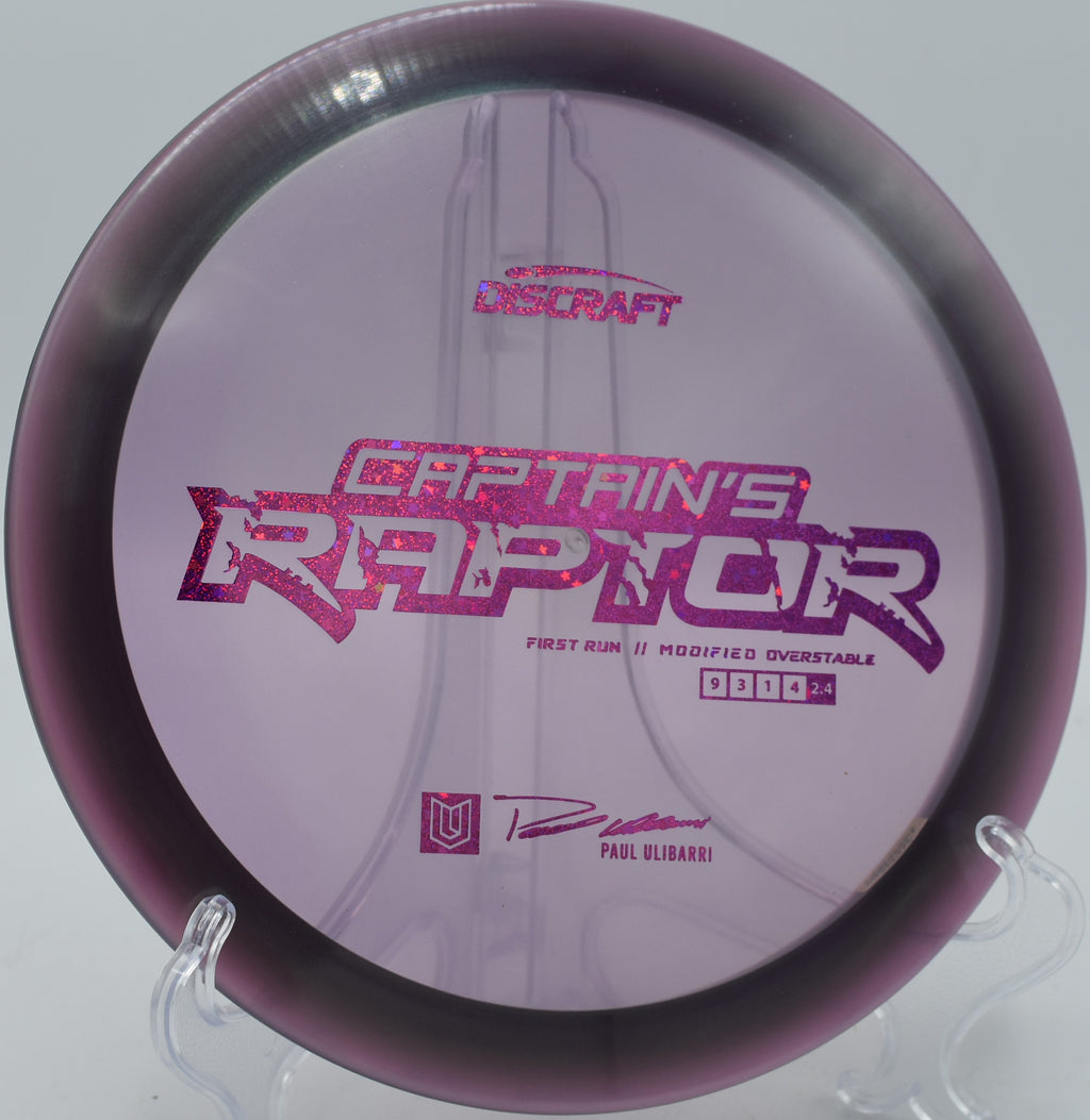 First Run Captains Raptor