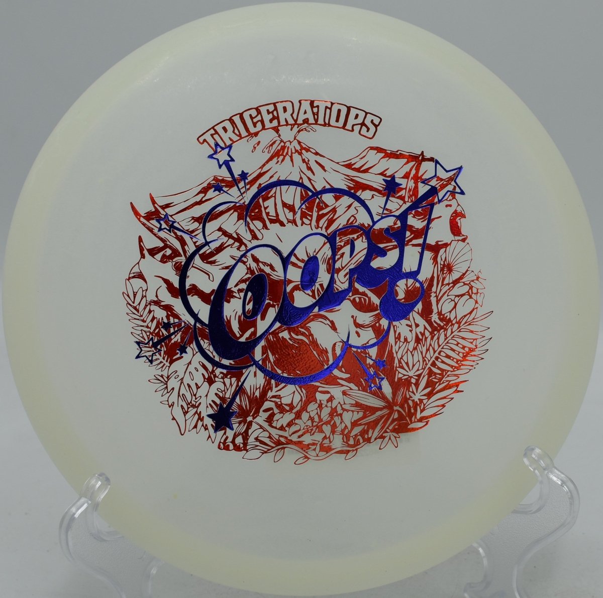Dino Discs Eggshell Glow Stegosaurus (Misprint) youth disc available in Arizona shipped nationwide