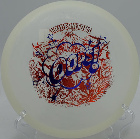 Dino Discs Eggshell Glow Stegosaurus (Misprint) lightweight driver trusted by Nevada beginners