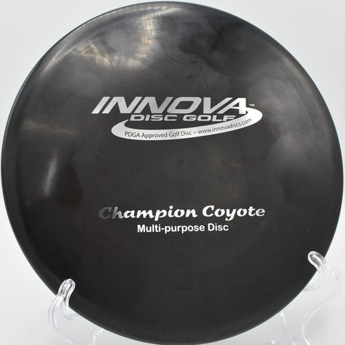 Controlled straight shots using the Coyote at Rock Ridge Disc Golf Course in Pittsboro, North Carolina.

