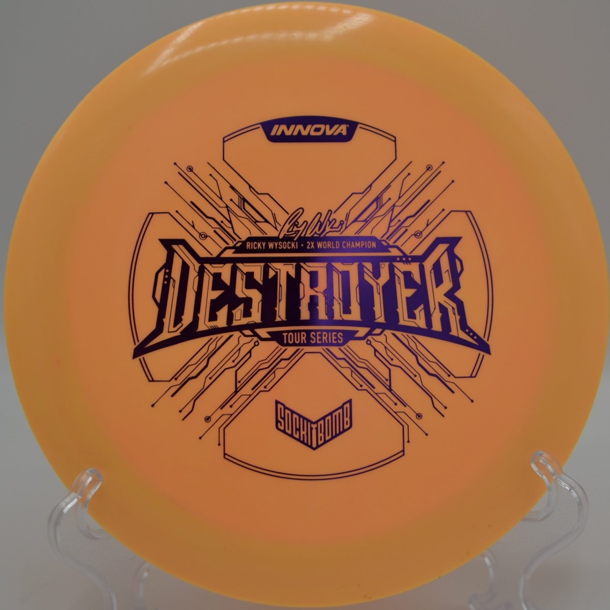 Ricky Wysocki 2x Tour Series Star Destroyer high speed disc for Colorado players nationwide