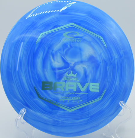 "Experience precise, aggressive hyzer flips at Horizon View Disc Golf in Denver, CO with Grand Swirl Brave carving crisp lines."
