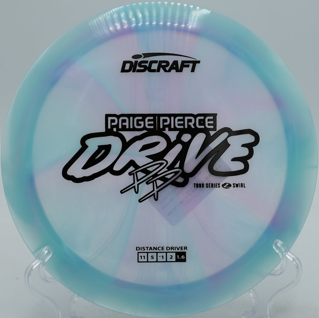 Discraft Z Drive carving smooth S-curve line at Fountain Hills Disc Golf Park in Fountain Hills, Arizona