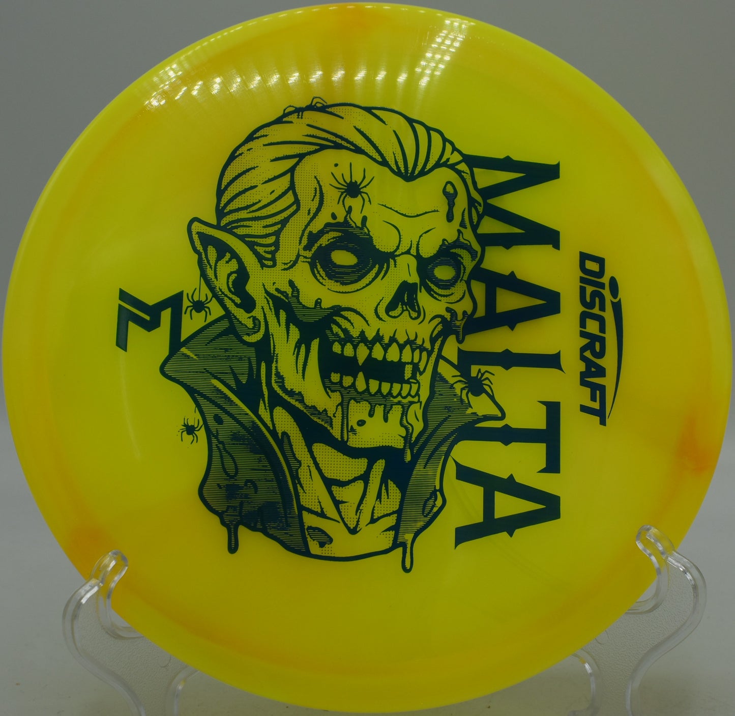 Z Swirl Malta utility forehand at DeLaveaga DGC in Santa Cruz, California

