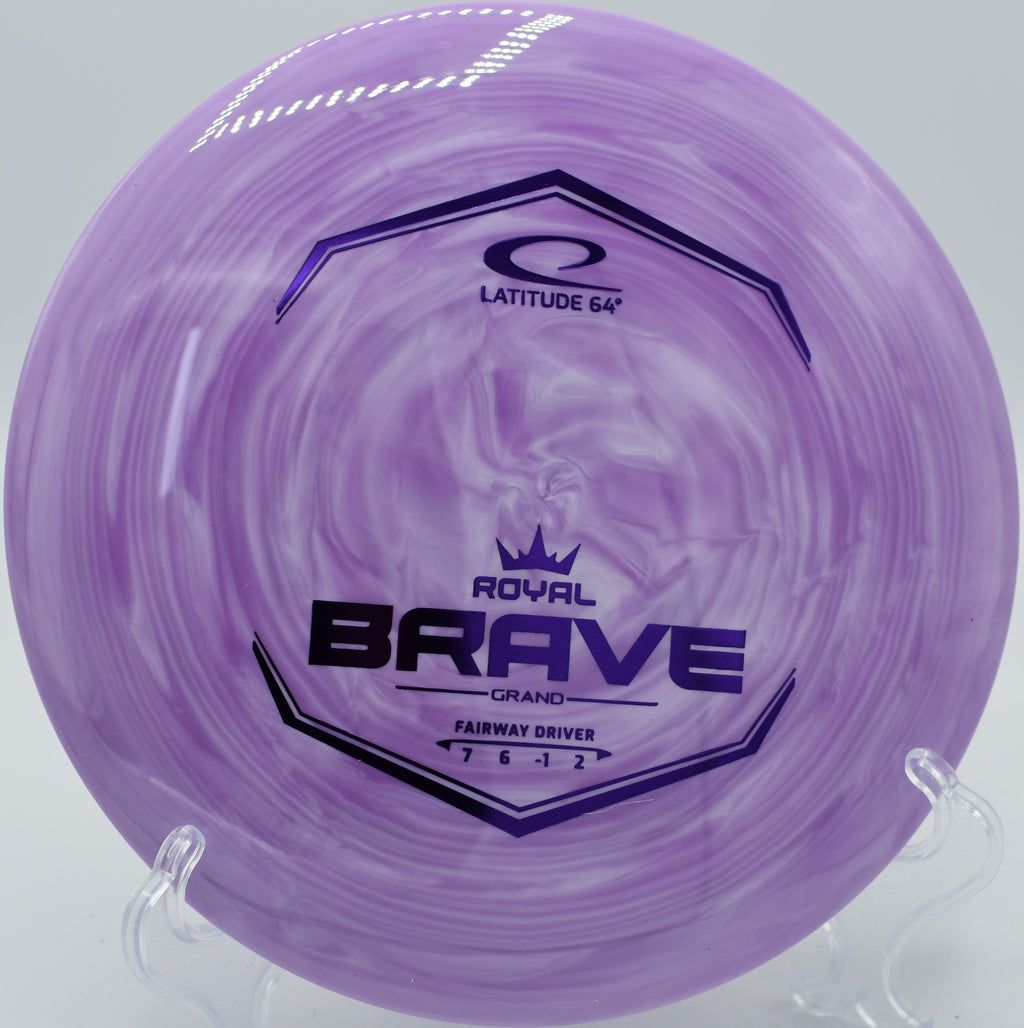 "Experience creative distance at Twin Peaks Disc Golf in Flagstaff, AZ, where Grand Swirl Brave delivers a bold, understable S-curve."
