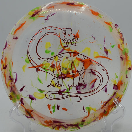 Egg Shell Diplodocus (All have small dip in center of flight plate from factory) - Flexline Discs - 59196191676989