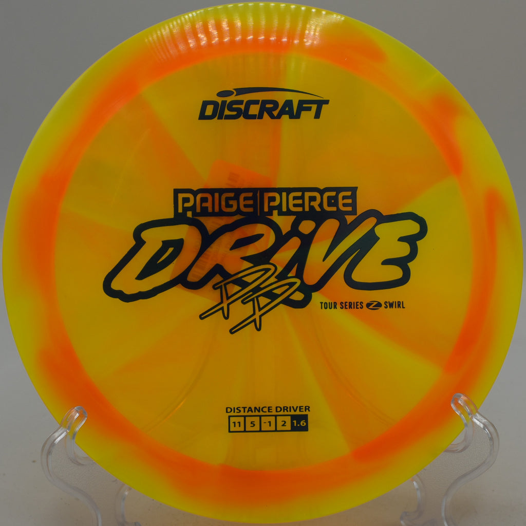 Z Swirl Drive gliding far with late fade at Blue Ribbon Pines in East Bethel, Minnesota