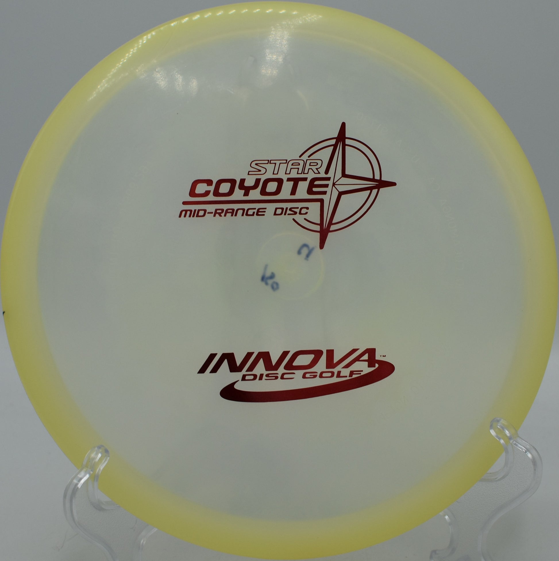 Controlled straight flights using a Champion Coyote at Lake Eureka Disc Golf Course in Eureka, Illinois.

