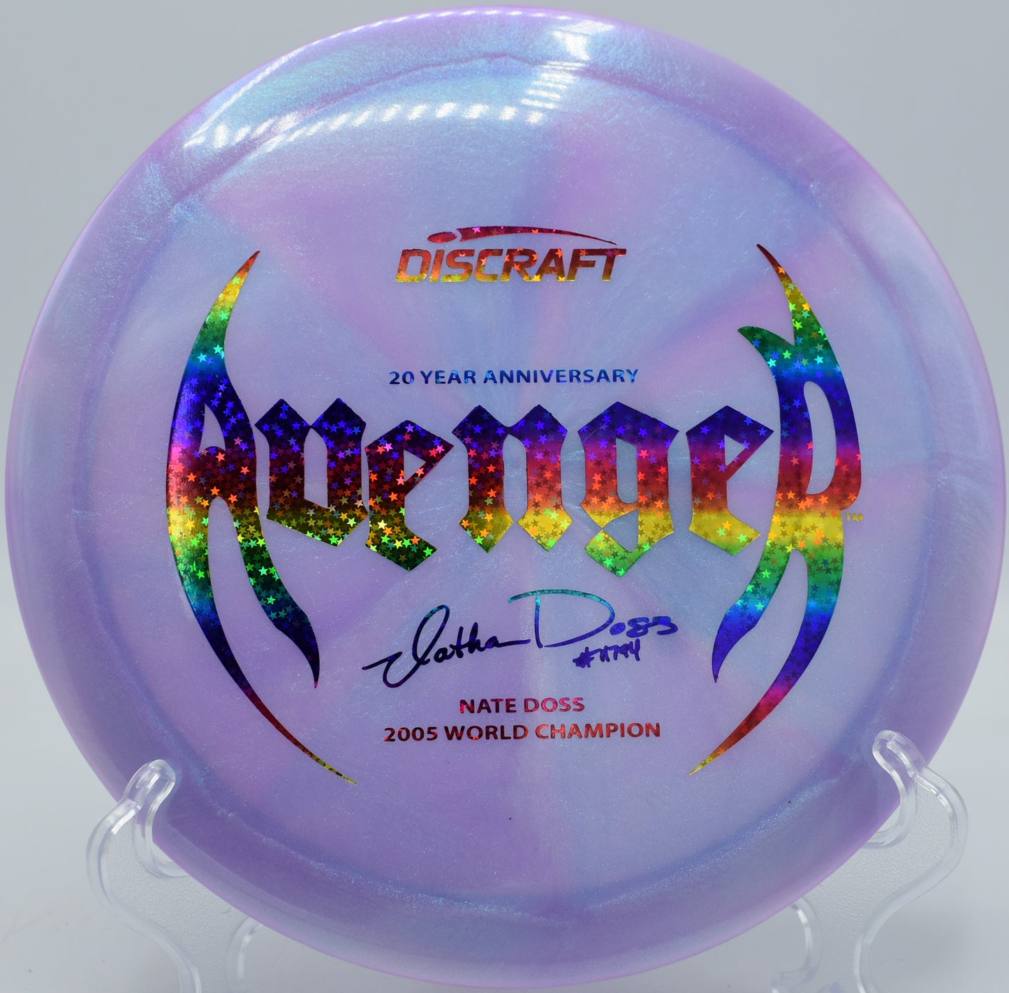 Discraft Z Colorshift Avenger precision hyzer at SeaTac DGC in SeaTac, Washington