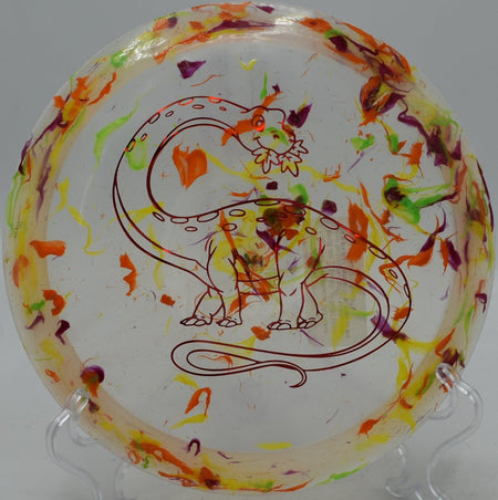 Egg Shell Diplodocus (All have small dip in center of flight plate from factory) - Flexline Discs - 59196191884317