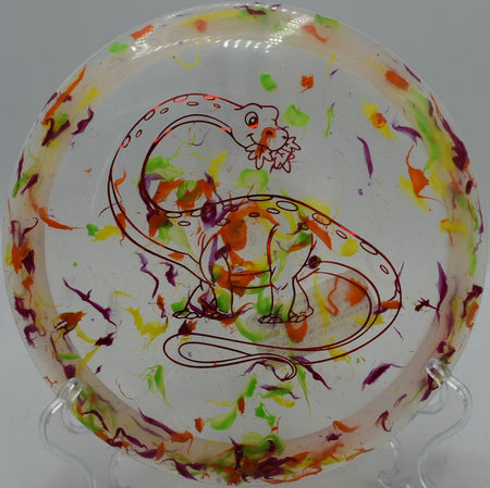 Egg Shell Diplodocus (All have small dip in center of flight plate from factory) - Flexline Discs - 59196191941373