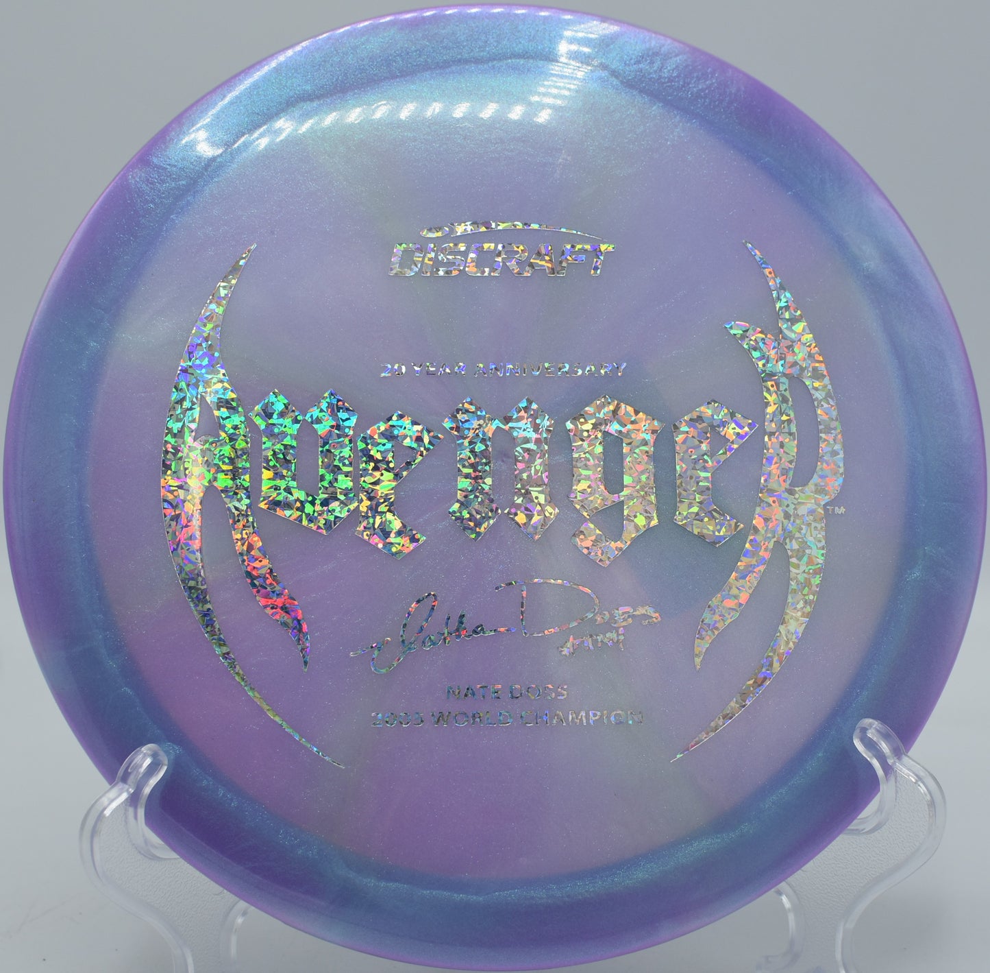 Z Colorshift Avenger flex forehand drive at Token Creek Park in Madison, Wisconsin