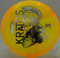 Kratos stiff Z Swirl plastic flying flat at Milo McIver State Park in Estacada, Oregon

