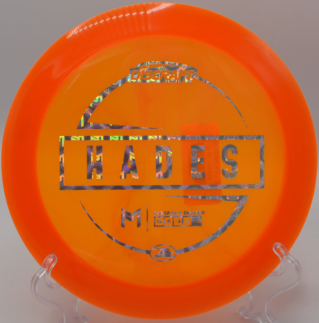 Discraft Z-Lite Hades – Lightweight, understable distance driver for players seeking effortless distance, controlled turnover shots, and precision.