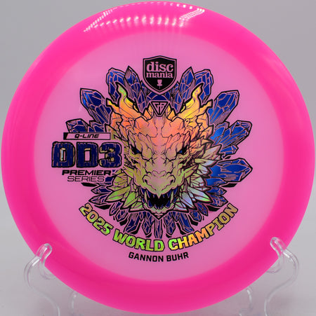 Q-Line DD3 distance driver flying down a wooded fairway at Milo McIver State Park, Estacada, OR