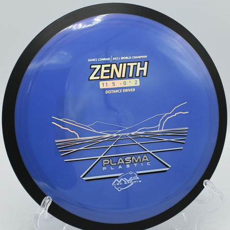 Disc golfer ripping a Plasma Zenith off the tee at Blue Ribbon Pines, MN

