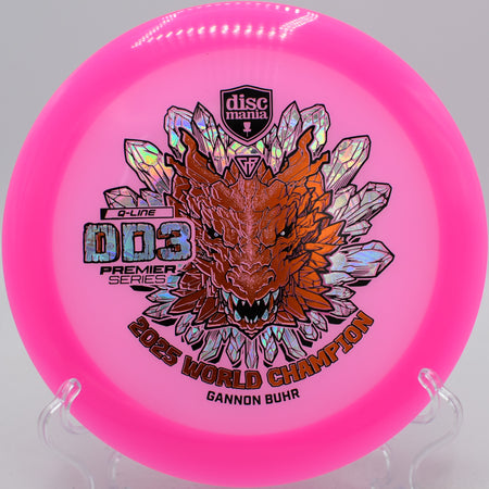 Premier Series Discmania DD3 ripping a long forehand line at Blue Ribbon Pines, East Bethel, MN